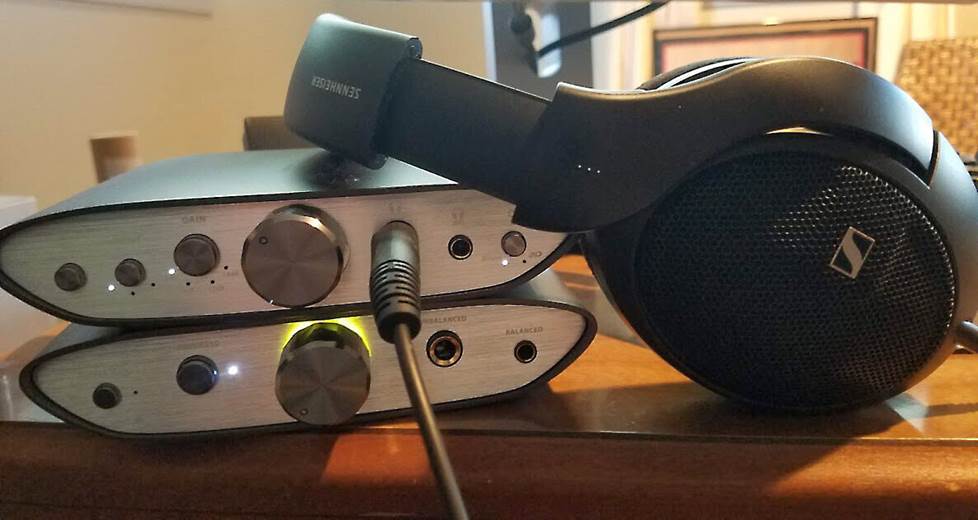 Sennheiser HD 560 S with iFi stack