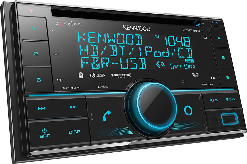 Kenwood Excelon DPX795BH CD receiver