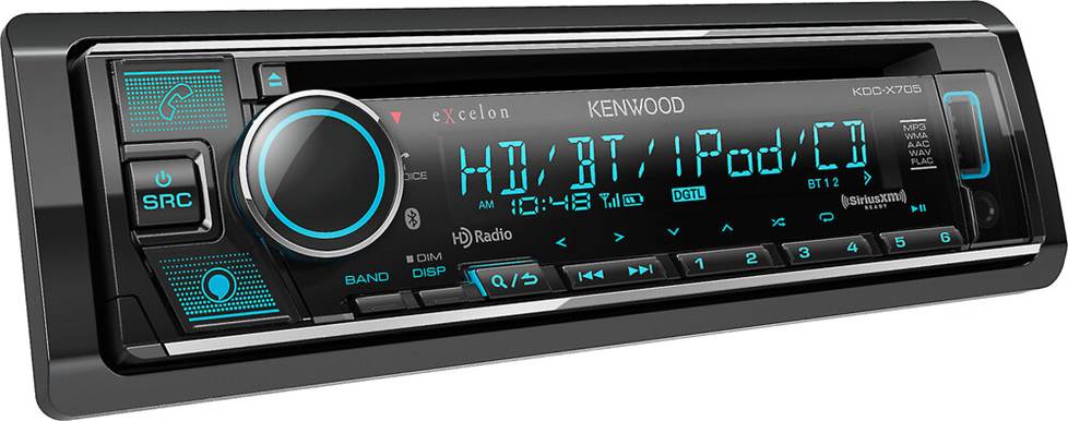 Kenwood Excelon KDC-X705 CD receiver