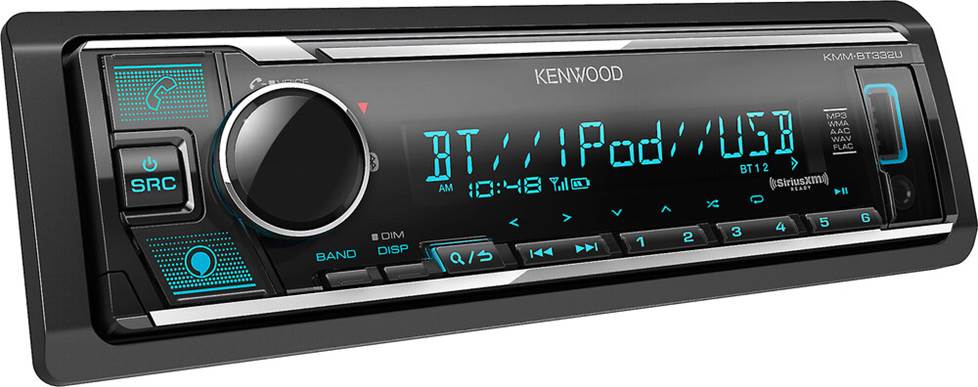 Kenwood KMM-BT332U digital media receiver