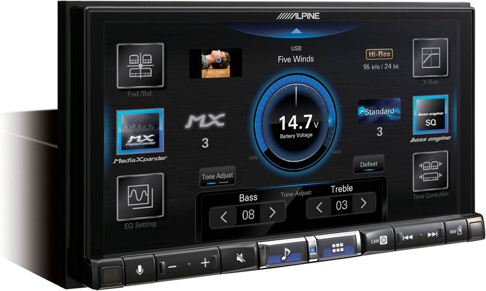 Alpine iLX-507 digital media receiver