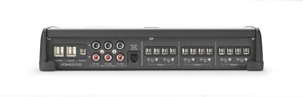 JL Audio XDM600/6 6-channel car/marine amplifier — 75 watts RMS x