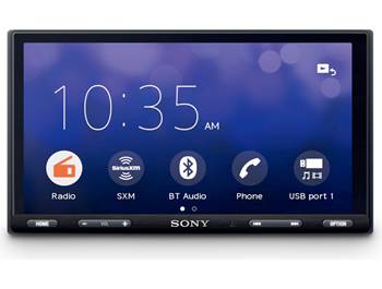 on select Sony touchscreen receivers