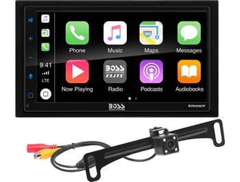 on a Boss BV850ACP car stereo/rearview camera combo