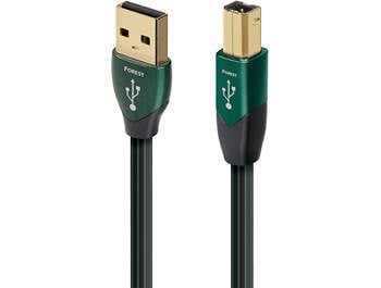 AudioQuest Forest (1.5 meters/5 feet) USB cable, Type-A to Type-B