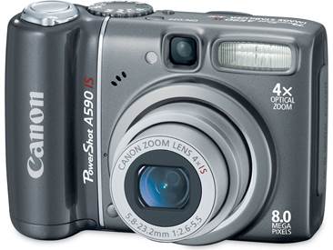 Customer Reviews: Canon PowerShot A590 IS 8-megapixel digital