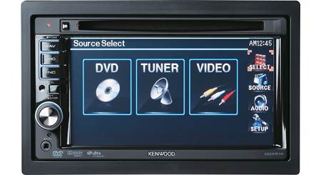 Kenwood DDX516 DVD receiver at Crutchfield Canada