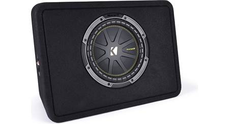 Kicker 50TCWC102 Truck-style 2-ohm ported enclosure with 10