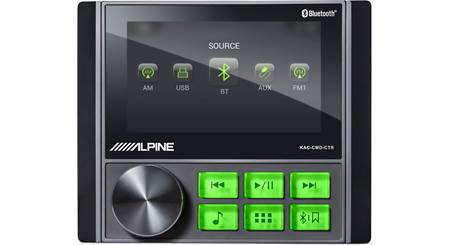 Rockford Fosgate PMX-3 コンパクトデジタルメディアレシーバー 2.7インチディスプレイ付き Rockford Fosgate PMX-3 Marine digital media receiver with