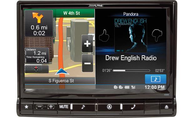 Alpine X009U Navigation receiver with 9
