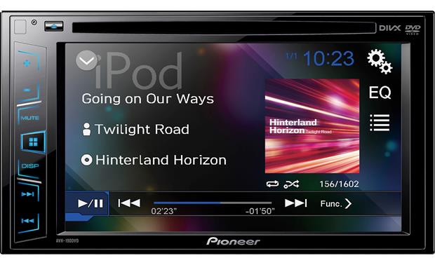 Pioneer AVH-190DVD DVD receiver at 