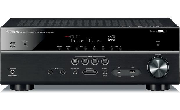 Yamaha RX-V583 7.2-channel home theatre receiver with Wi-Fi