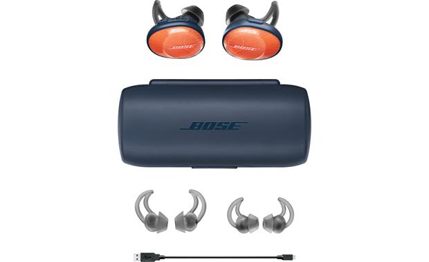 Bose® SoundSport® Free wireless headphones (Bright Orange/Midnight
