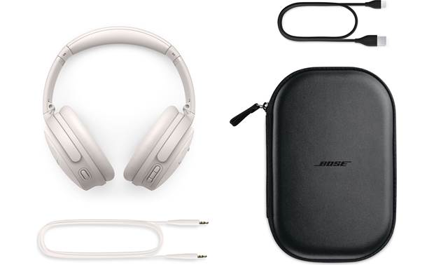 Bose® QuietComfort® 45 (White) Over-ear Bluetooth® wireless noise