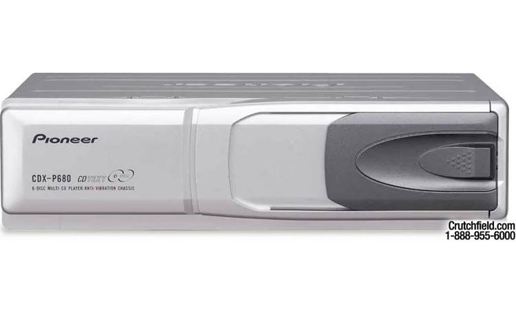 Pioneer CDX-P680 6-disc CD changer at Crutchfield Canada