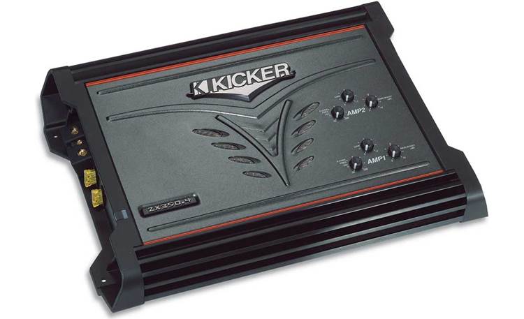 Kicker ZX350.4 4-channel car amplifier 60 watts RMS x 4 at