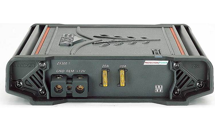 Kicker ZX300.1 Mono subwoofer amplifier 300 watts RMS x 1 at 2 