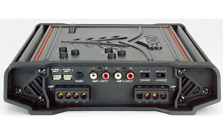 Kicker ZX350.4 4-channel car amplifier 60 watts RMS x 4 at