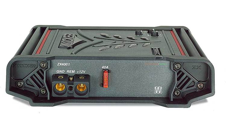 Kicker ZX400.1 Mono subwoofer amplifier 400 watts RMS x 1 at 2 