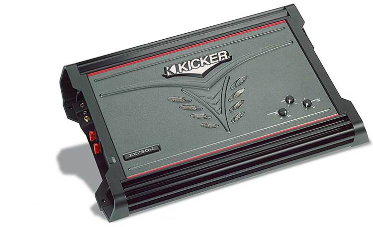 Kicker ZX750.1 Mono subwoofer amplifier 750 watts RMS x 1 at 2 