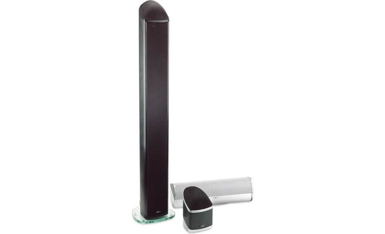 Mirage Omnisat v2 FS (Black) Single floor-standing speaker at ...