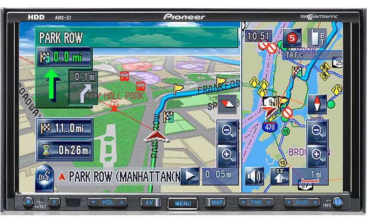 Pioneer AVIC-Z2 In-dash navigation/DVD receiver with 30 GB Pioneer AVIC-Z2 In-dash navigation/DVD receiver with 30 GB