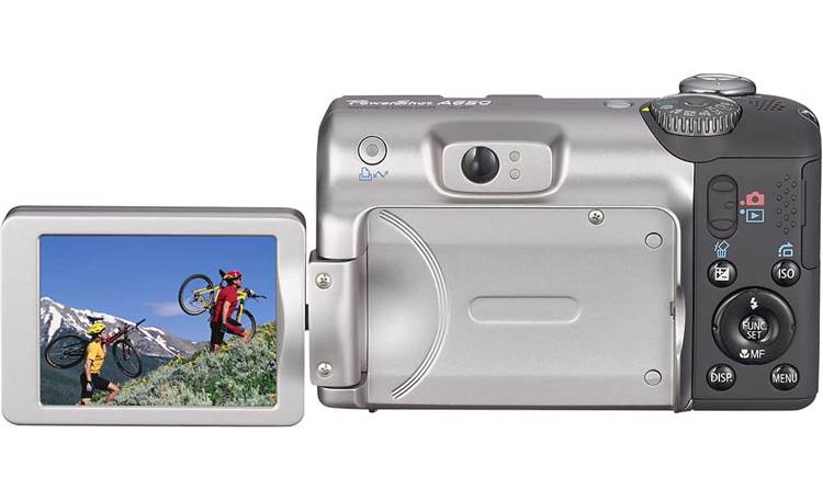 Canon PowerShot A650 IS 12.1-megapixel digital camera with optical image  stabilization at Crutchfield Canada