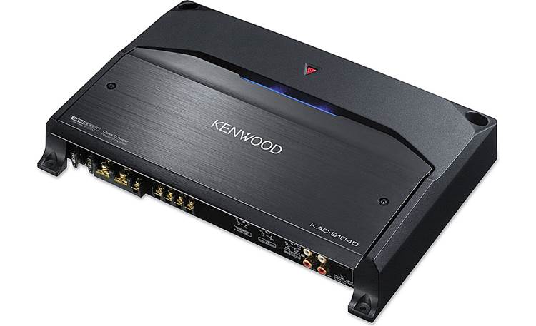 Kenwood KAC-9104D Mono subwoofer amplifier 900 watts RMS x 1 at 2 