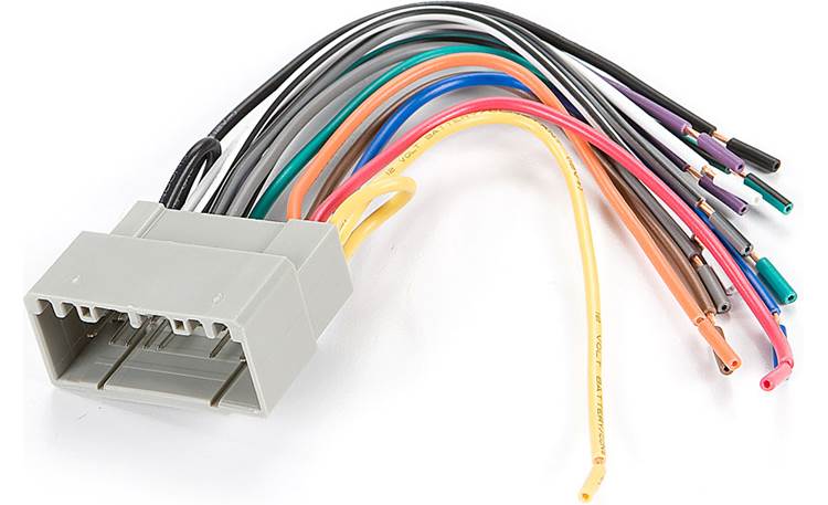 Metra 70-6502 Receiver Wiring Harness Front
