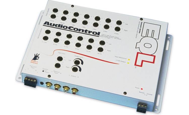 Audio Control EQL トランクマウントイコライザー AudioControl EQL (White) Trunk-mount 2-channel equalizer