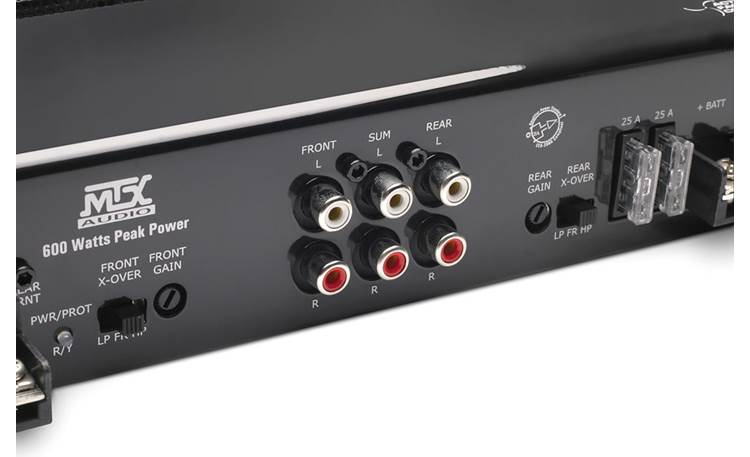MTX Terminator TN400/4 4-channel car amplifier — 45 watts RMS x 4