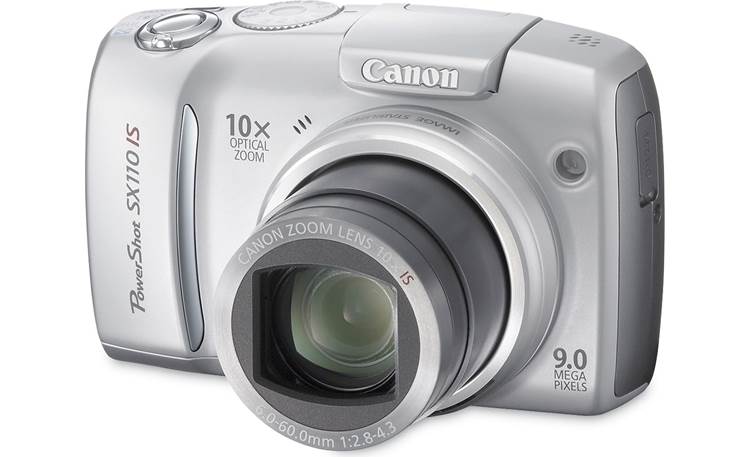 Canon PowerShot SX110 IS (Silver) 9-megapixel digital camera