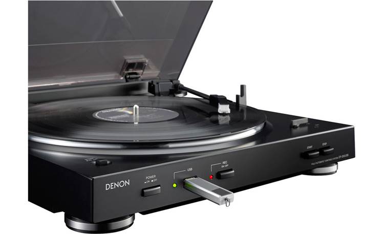 Denon DP-200USB Fully automatic turntable with USB port and built 