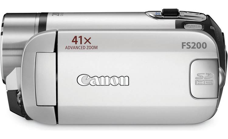 Canon FS200 (Misty Silver) SDHC™ memory card camcorder (Misty