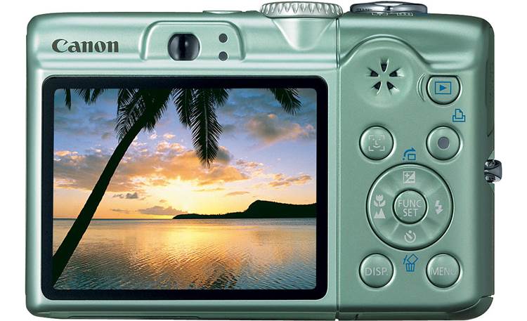 Canon PowerShot A1100 IS (Green) 12.1-megapixel digital with 4X zoom at Crutchfield Canada