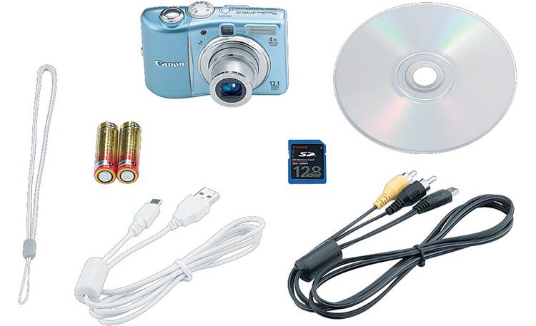【超美品】 キヤノン　Canon PowerShot A1100 IS Canon PowerShot A1100 IS (Green) 12.1-megapixel digital