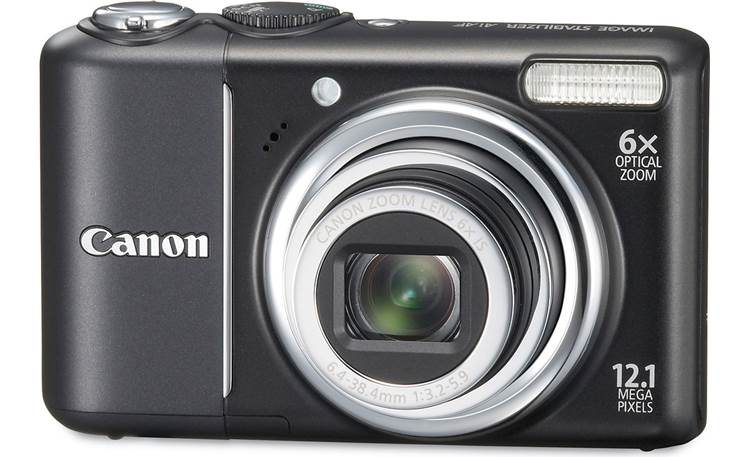 Canon PowerShot A2100 IS 12.1-megapixel digital camera with 6X