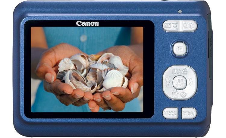 Canon PowerShot A480 (Blue) 10-megapixel digital camera with 3.3X 