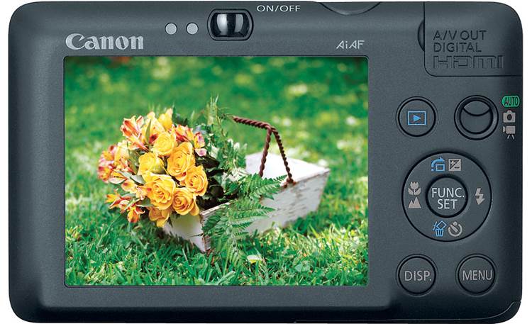 Canon PowerShot SD780 IS (Black) 12-megapixel digital camera with - Main Image