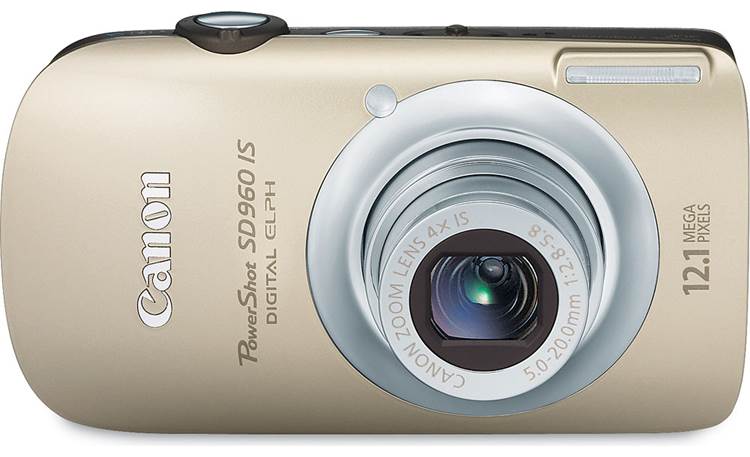 Canon PowerShot SD960 IS (Gold) 12-megapixel digital camera with