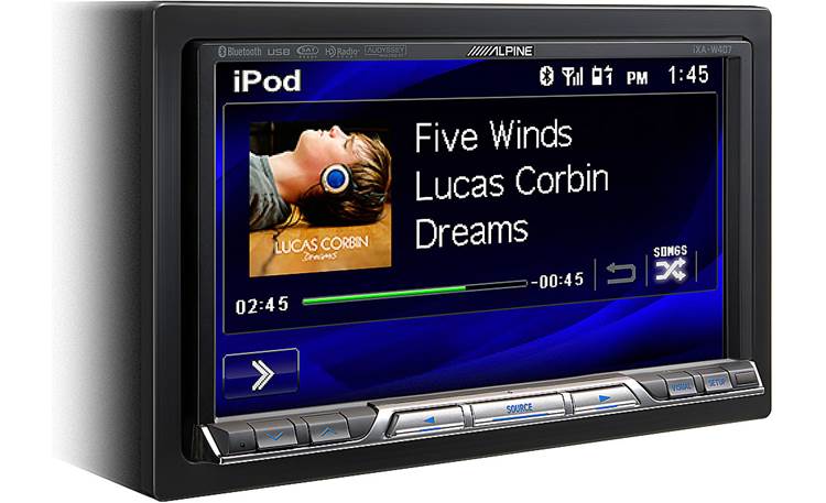 Alpine iXA-W407 Digital media receiver at Crutchfield Canada