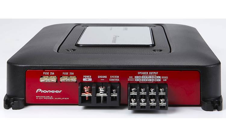 Pioneer GM-6400F 4-channel car amplifier — 60 watts RMS x 4 at
