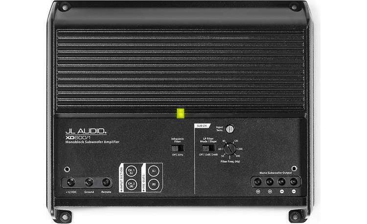 JLAUDIO XD600/1 中古アンプ JL Audio XD600/1 Mono subwoofer amplifier — 600 watts RMS x 1 at 2