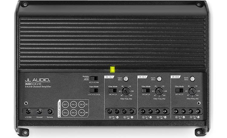 JL AUDIO XD600/6 6チャンネルパワーアンプ JL Audio XD600/6 6-channel car amplifier — 75 watts RMS x 6 at