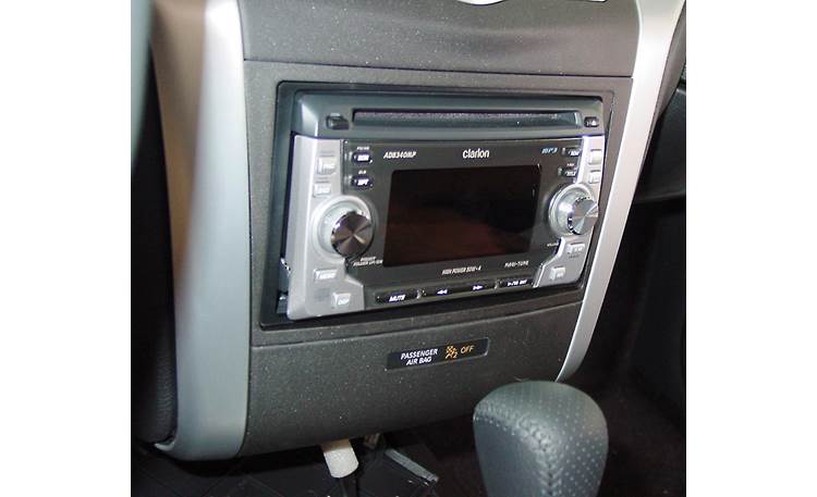 Metra 99-7426 Dash Kit Kit installed with double-DIN car stereo (sold separately)