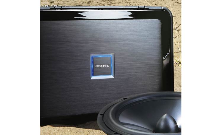 Alpine PDX-M12 Mono subwoofer amplifier — 1200 watts RMS x 1 at 2 