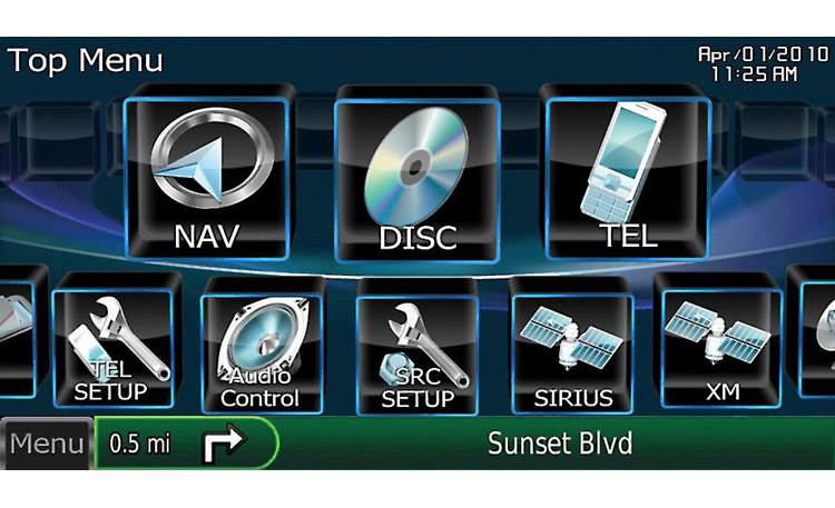 Kenwood DNX7160 Navigation receiver at Crutchfield Canada