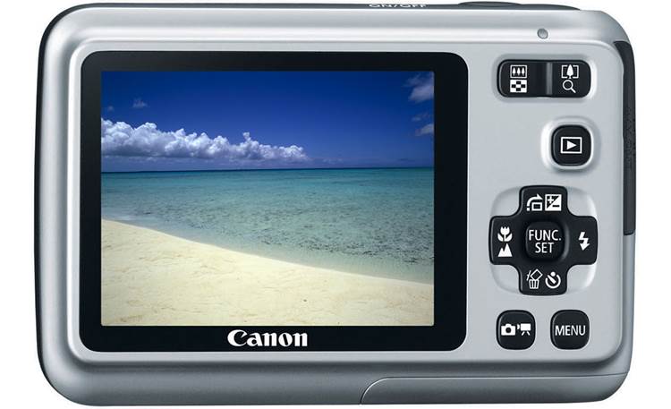 Canon PowerShot A495 (Silver) 10-megapixel digital camera with 3.3X optical  zoom at Crutchfield Canada