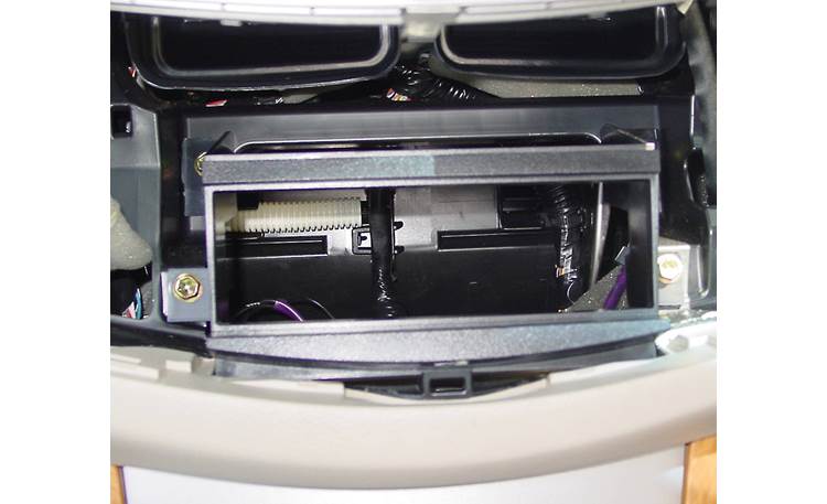Metra 99-8215 Dash Kit Kit installed without radio and factory trim