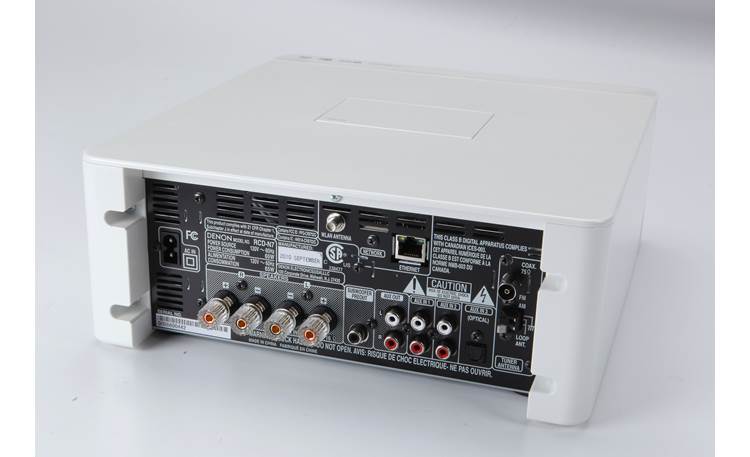 Denon RCD-N7 (White) AM/FM/CD/Internet radio receiver with built 